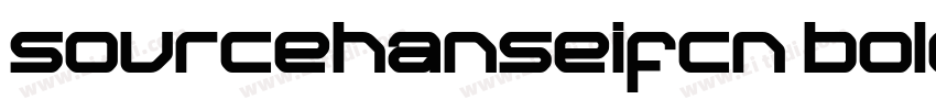 sourcehanseifcn bold字体转换